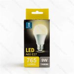   Aigostar LED Gömb izzó A60 E27 9W Természetes fehér 280° dobozos