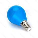 Aigostar LED izzó G45 E14 4W Kék búrával