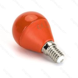 Aigostar LED izzó G45 E14 4W Narancssárga búrával