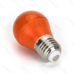 Aigostar LED izzó G45 E27 4W Narancssárga búrával